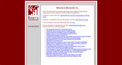 Desktop Screenshot of microsmithinc.com