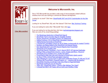 Tablet Screenshot of microsmithinc.com